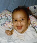 Aaron as baby